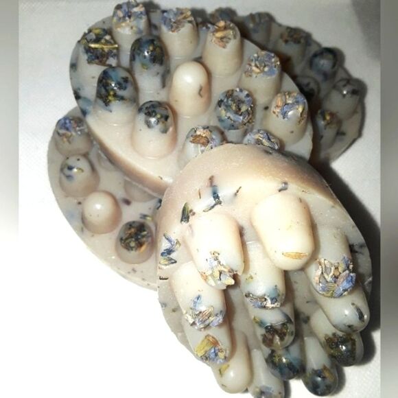 hand crafted Lavender Massage beauty bar BUY 1 GET 2 FREE MIX N MATCH - Picture 7 of 14